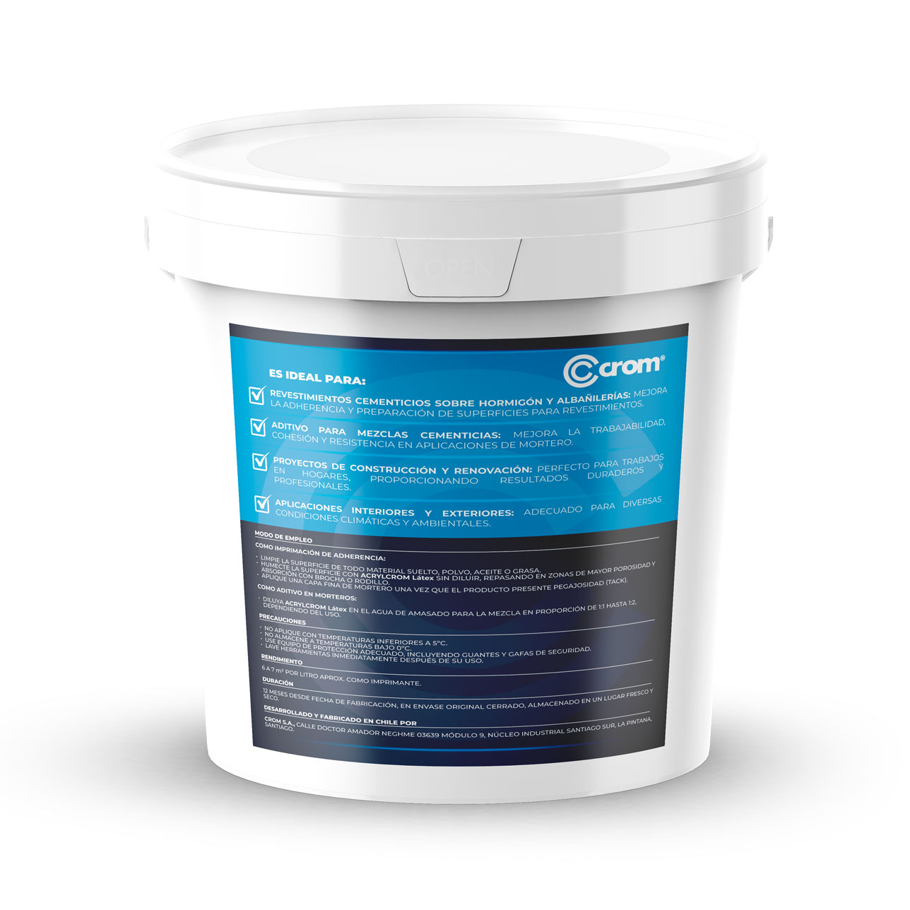 Acrylcrom Látex 17 kg